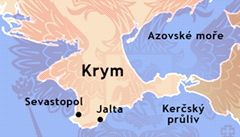 Krym, mapa Krym, mapa