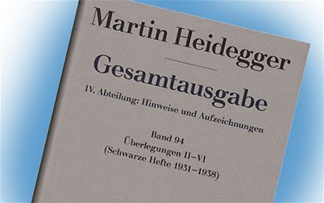 Martin Heidegger, Schwarze Hefte