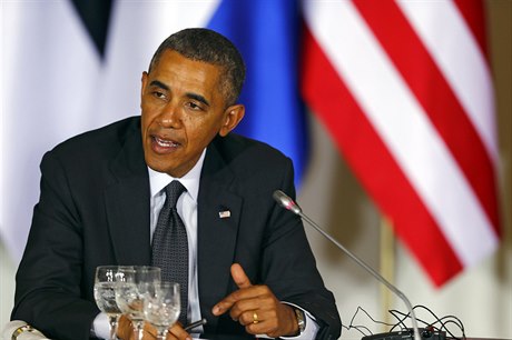 Projev Baracka Obamy ve Varav.