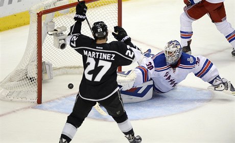 Alec Martinez a jeho rozhodující trefa.