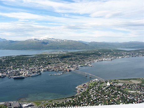 Tromso, Norsko.