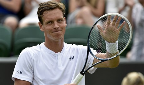 Tomá Berdych úvodní kolo Wimbledonu zvládl.