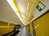 Praská stanice metra Národní tída zaala 27. ervna po rekonstrukci opt...