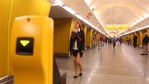 V Praze se po dvou letech otevřela stanice metra Národní třída. | na serveru Lidovky.cz | aktuální zprávy