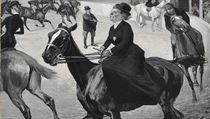 František Kupka: V jízdárně/Au manège (1894–1895). Kvaš na kartonu, 34,8 x... František Kupka: V jízdárně/Au manège (1894–1895). Kvaš na kartonu, 34,8 x...