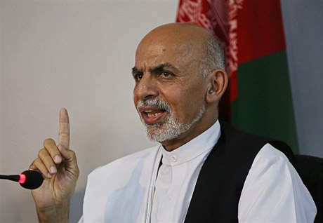 Afghánský prezident Araf Ghaní.