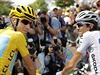 Nibali a Thibaut ekají na start poslední etapy letoní Tour.