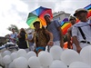 Prague Pride 2014, pochod gayu a lesbicek a LGBT komunity Prahou.