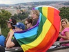 Prague Pride a výhled z Letné.