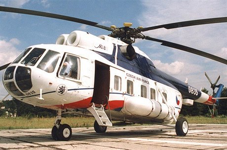 Spolenost LOM Praha je závislá na opravách ruských vrtulníku MI. Ilustraní...