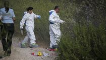 Vyšetřování na místě nálezu těla 23 letého Aarona Sofera. | na serveru Lidovky.cz | aktuální zprávy