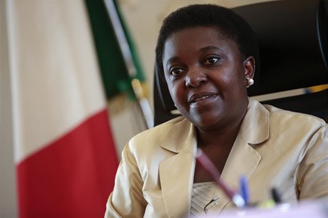 Italská ministryn pro integraci Cécile Kyengeová.