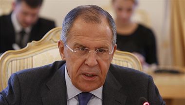 Sergej Lavrov, ministr zahrani Rusk federace.
