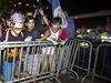 Prodemokratit aktivist se v Hongkongu stetli s polici.