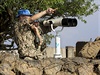 Pslunk mise OSN monitoruje syrskou hranici z Izraelem kontrolovanho zem...
