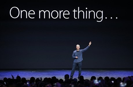 Jet jedna vc... Tim Cook, éf Applu