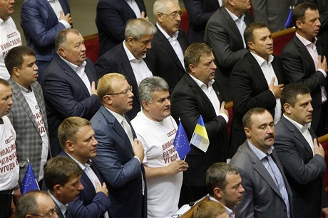 Ukrajintí poslanci.
