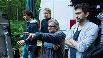 Zleva kameraman Martin Žiaran, Petr Kolečko, Jan Hřebejk a producent Daniel... | na serveru Lidovky.cz | aktuální zprávy