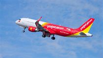 Letadlo A320 spolenosti VietJet Air.