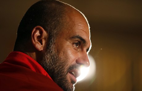 Trenér Bayernu Mníchov Pep Guardiola.