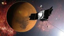 Počítačová rekonstrukce pohybu sondy k rudé planetě | na serveru Lidovky.cz | aktuální zprávy
