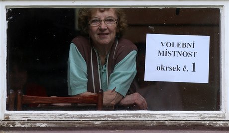 Volby 2014: Ludmila Jelínková, pedsedkyn volební komise okrsku .1 s nejmení...