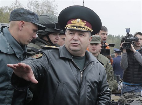 Ukrajinský ministr obrany Stepan Poltorak.