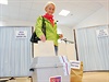Volby ve Vojenské lázeské léebn v Karlových Varech.