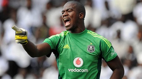 Kapitán fotbalist JAR Senzo Meyiwa.