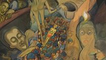 Josef Váchal: Sen mrtvého (1918). Josef Váchal: Sen mrtvého (1918).
