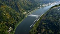 Vizualizace plavebního stupně Děčín. Ten je podle Ředitelství vodních cest... Vizualizace plavebního stupně Děčín. Ten je podle Ředitelství vodních cest...