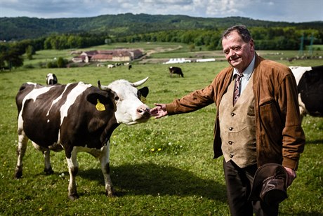 Farma Frantika Mikoláe v Krhanicích.