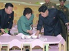 Severokorejský vdce se zastavil i v jídeln, kde ocenil dokonce i nádobí s...