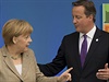 Angela Merkelov a David Cameron.