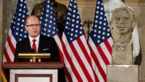 Bohuslav Sobotka během svého projevu v americkém kongresu | na serveru Lidovky.cz | aktuální zprávy