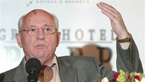 Bývalý sovětský prezident Michail Gorbačov. Bývalý sovětský prezident Michail Gorbačov.