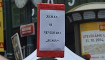 Protestní akce Chci si s vámi promluvit, pane prezidente. Protestní akce Chci si s vámi promluvit, pane prezidente.