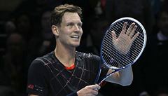 Tomá Berdych na Turnaji mistr.