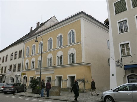 Rodný dm Adolfa Hitlera v rakouském Braunau am Inn.