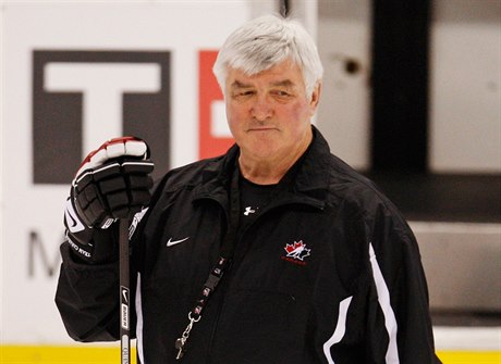 Kanadský trenér Pat Quinn.