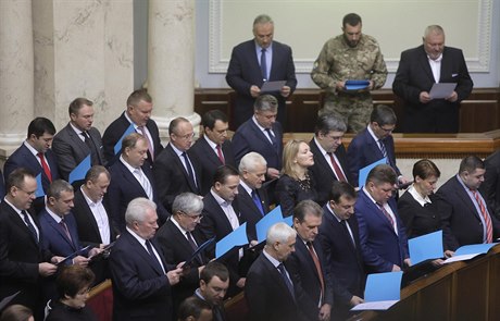 Ukrajintí poslanci (ilustraní fotografie).