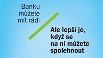 Část nové reklamy České spořitelny, která reaguje na kampaň konkurenční Air... | na serveru Lidovky.cz | aktuální zprávy