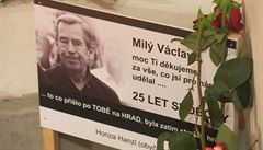 Oslavy 25. výroí Sametové revoluce na Národní tíd