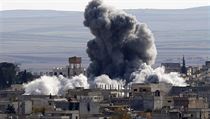 Vbuch v zpadn tvrti Kobani