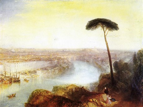 Joseph Mallord William Turner: Rome from Mount Aventine (ím z hory Aventine)