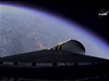 První pohledy z vesmírné lodi Orion na Zem.
