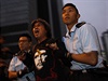 Policejn vyklzen hlavnho tbora demonstrant v Hongkongu