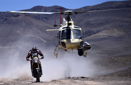 Rallye Dakar - tvrtá etapa: panl Marc Coma na KTM.