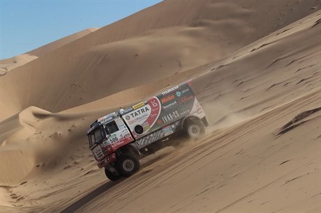 Rallye Dakar - 4. etapa: Martin Kolomý na tate.