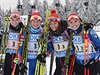 Zleva: Eva Puskarkov, Veronika Vtkov, Jitka Landov a Gabriela Soukalov.